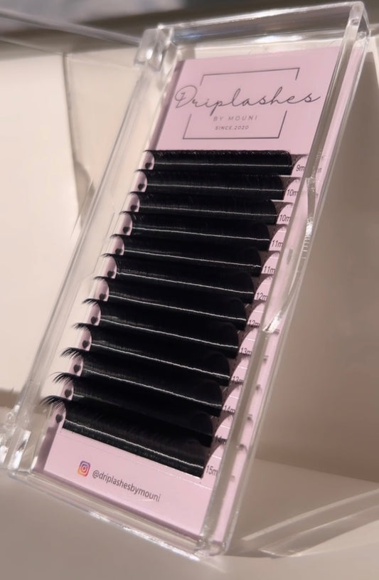 Easy Fan Wimpern mit dünnem Füßchen